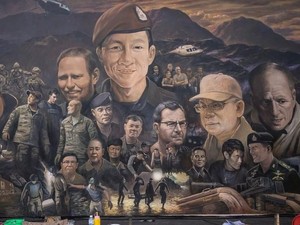 Gua Thailand: Mural Raksasa Menghormati Tim Penyelamat 12 Remaja