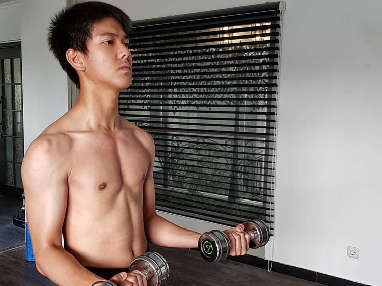 Ingin Berotot, Iqbaal Dilan Ramadhan Mulai Nge-gym