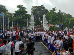 Ajak Warga Banyuwangi Funwalk Cara Angkasa Pura II Sambut Asian Games