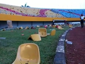 Usai Perusakan, Gelora Sriwijaya Akan Dibenahi dan Disterilkan
