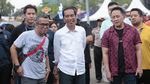 Nonton We The Fest 2018, Jokowi Jadi Rebutan Selfie