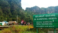 Foto: Karst Rammang-ramang terletak di Desa Salenrang, Kecamatan Bontoa, Maros, Sulawesi Selatan (Moehammad Bakrie/detikTravel)