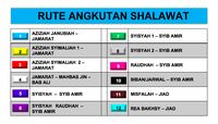 Zona dan Hal yang Perlu Diketahui Jemaah Haji Soal Bus Sholawat