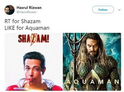 Deretan Meme Kocak Kemunculan Aquaman & Shazam