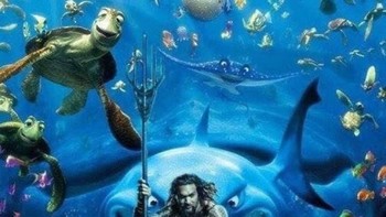Sekarang giliran para karakter di film Finding Nemo yang jadi pasukan Aquaman. Foto: Istimewa