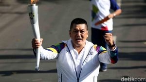Donny Kesuma Turut Meriahkan Torch Relay Banyuwangi