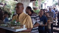 Persiapan jelang prosesi lamaran Baim Wong dan Paula Verhoeven. Foto: Eko Susanto
