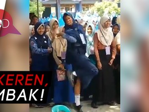 Viral! Cewek Berhijab Joget Aisyah Bikin Netizen Terhibur