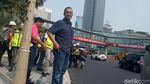 Asian Games Kurang dari Sebulan, Ini Penampakan Trotoar di Thamrin