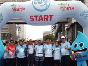 Le Minerale & Ikatan Dokter Indonesia Dukung Le Minerale Water Run