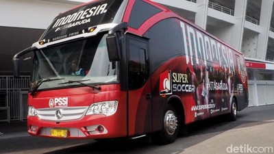 Kerennya Bus Baru Timnas