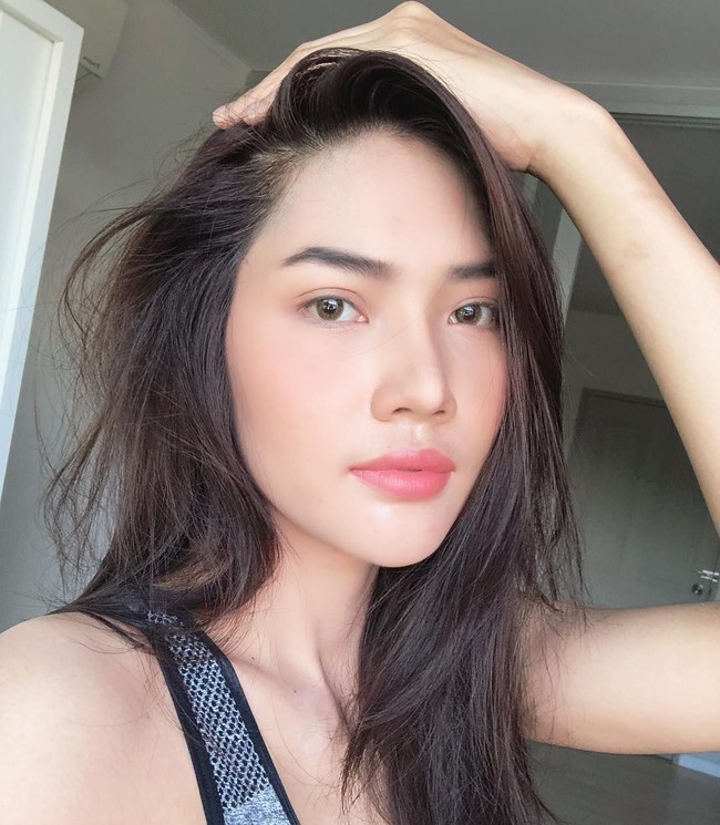 Namoey akan ikut berpartisipasi mewakili Thailand di kontes Miss Grand International 2018 yang dihelat Oktober nanti. Foto: Instagram @moss_cnp