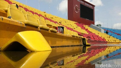 Before-After, Stadion Jakabaring Rp 250 M yang Kini Porak Poranda