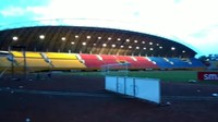 Sebelum pengrusakan, Jakabaring Sport City sudah siap 99% untuk Asian Games 2018. Isitmewa/Instagram Jakabaring Sport City.
