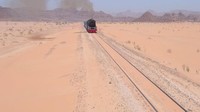 Banyak yang telah berubah dari Jalur Kereta Api Hejaz, tetapi para traveler tetap tertarik menaikinya. Kereta yang mulai beroperasi pada tahun 1908 dari Damaskus ke Madinah (The Travel Show/BBC Travel)