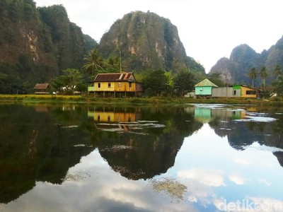 Foto: Karst Rammang-rammang yang Semakin Hits Foto: Karst Rammang-rammang yang Semakin Hits