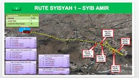Ini rute Syisyah 1-Syib Amir