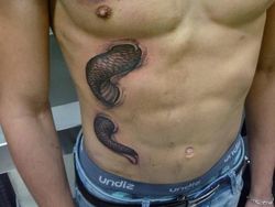 Karya Seni Tato 3D Tubuh yang Mengagumkan