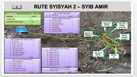 Ini rute Syisyah 2-Syib Amir