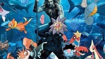 Kemunculan trailer Aquaman justru diramaikan editan posternya seperti ini. Foto: Istimewa