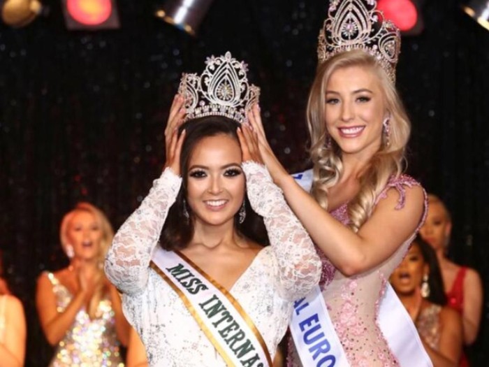 Sharon Gaffka, pemenang miss international UK 2018 Sharon Gaffka, pemenang miss international UK 2018