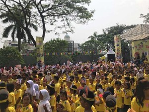 Seru! 700 Anak Diajak Bermain Bersama di Zwitsal Kids Karnival