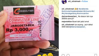 Pihak Kereta Commuter Indonesia juga menyampaikan permohonan maaf atas ketidaknyamanan yang dialami para pengguna terkait antrean pada loket dan gate elektronik. Foto: Instagram @siti_sitirahmah 