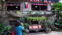 Beragam angle menarik bisa ditemukan pengunjung di rumah ini (Syanti/detikTravel)  