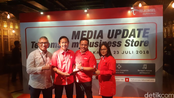 Solusi digital myBusiness Store. Foto: detikINET/Virgina Maulita Putri Solusi digital myBusiness Store. Foto: detikINET/Virgina Maulita Putri