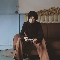 Di Jepang gayanya bermacam-macam, karena dari negara yang beda-beda seperti orang Pakistan, Malaysia, tutur Aufa dengan bahasa Indonesia yang terbata-bata. Foto: Dok. Instagram/Aufa Rahmalia