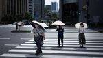 Panasnya! Suhu Udara di Jepang Capai 41,1 Derajat Celsius