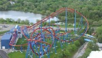 Taman bermain Six Flags Great Adventure terletak di kota Jackson, New Jersey, Amerika Serikat. Taman bermain ini dinobatkan menjadi taman bermain terluas kedua di dunia. Taman bermain ini merupakan gabungan antara Great Adventure Park dengan Wild Safari Animal Park dan memiliki 17 wahana penguji adrenalin, 20 wahana untuk keluarga, dan 18 wahana unutk anak-anak dengan tema yang unik dan berbeda satu sama lainnya. Istimewa/Pinterest.
