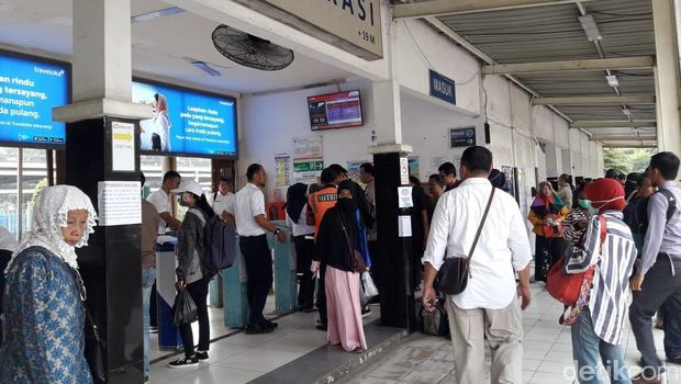Loket tambahan sudah tak ada