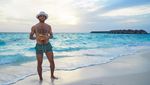 Foto: Muka Girang Mohamed Salah