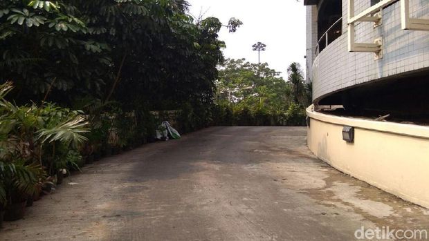 Lokasi pria bunuh diri sudah bersih