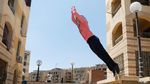 Wow, Wanita-wanita di Mesir Juga Bisa Parkour Lho