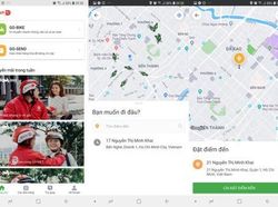 Aksi Perdana Driver Go-Jek Angkut Penumpang di Vietnam