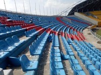 Saat Stadion Jakabaring Porak Poranda Jelang Asian Games