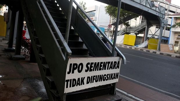 6 JPO di Surabaya akan Dilengkapi Lift