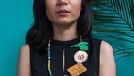 Uniknya Kalung hingga Sepatu yang Dibuat dengan Gambar Mie Instan dalam Mangkuk