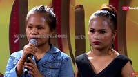 Dan ini Waode Sofia asal kota Bau-bau yang diusir Iis Dahlia karena penampilanya yang tak mengenakan makeup. Tapi setalah dimakeup, penampilanya berubah dan cantik. Foto: Dok.YouTube(MNC/KDI)