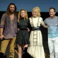 Selain Nicole dan Amber, acara tersebut juga dihadiri para pemeran utama lainnya. Mereka di antaranya, Jason Mamoa, sang pemeran Aquaman, Patrick Wilson, dan Yahya Abdul-Mateen II. (Foto: Getty Images)