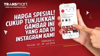 Dukung tumbuh kembang si kecil dengan melengkapi seluruh kebutuhan nutrisinya. Dapatkan promo Susu Sustagen Junior 1+ Vanilla/Madu 800gr seharga Rp 130.850 dari harga normal Rp 143.300, hanya dengan menunjukkan promo ini. Istimewa/Transmart.