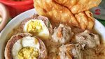 Mantap! Bakso Telur Berkuah Gurih Pedas Buat Makan Siang