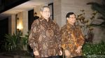 Potret Pertemuan SBY dan Prabowo yang Berbalut Batik