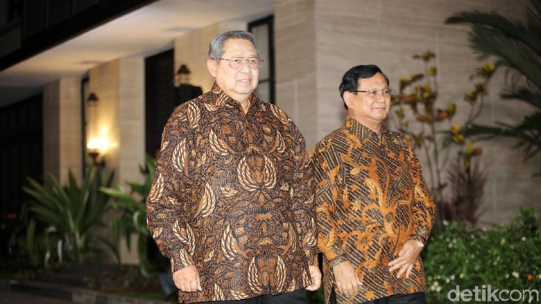 Demokrat Ungkap Respons SBY Lihat Deklarasi Prabowo-Sandi Demokrat Ungkap Respons SBY Lihat Deklarasi Prabowo-Sandi