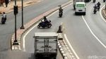 Jangan Ditiru, Aksi Putar Balik di Tanah Abang ini Berbahaya