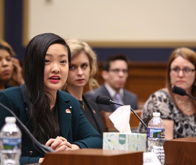 Atas jasanya dalam mendorong Sexual Assault Survivor’s Bill of Rights, Amanda Nguyen dinominasikan untuk menerima nobel perdamaian 2019. Foto: Instagram @amandangocnguyen
