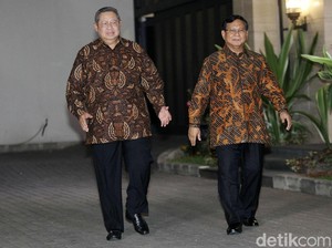 Balas Kunjungan Prabowo, SBY Sambangi Kertanegara Malam Ini