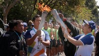 Untuk memeriahkan dan meramaikan acara kirab, Bank BRI juga menyiapkan dan menghadirkan sejumlah hiburan rakyat untuk menghibur para pengunjung yang hadir dan meramaikan Lapangan Puputan Renon, di antaranya parade Traditional Dance, seperti Tari Hanuman, Tari Kecak, Tari Sekarjagat, dan hiburan Gamelan, serta performance Band Akustik dari Goody Bag Band. Foto: dok. INASGOC